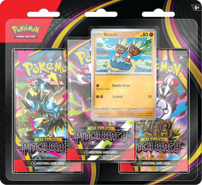 Pokemon TCG: Pitch Black 3-Pack Blister [Binacle]