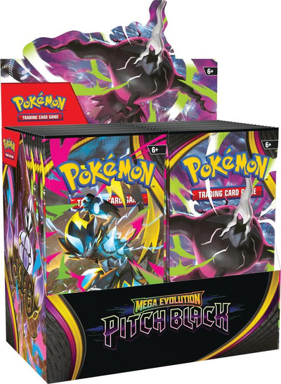 Pokemon Mega Evolution Pitch Black Booster Box Factory Sealed ships