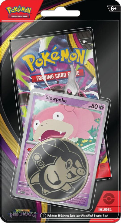Pokemon: Mega Evolution: Pitch Black: (Me05) Checklane Blister Pack (Presale - Expected release date July 17th, 2026)