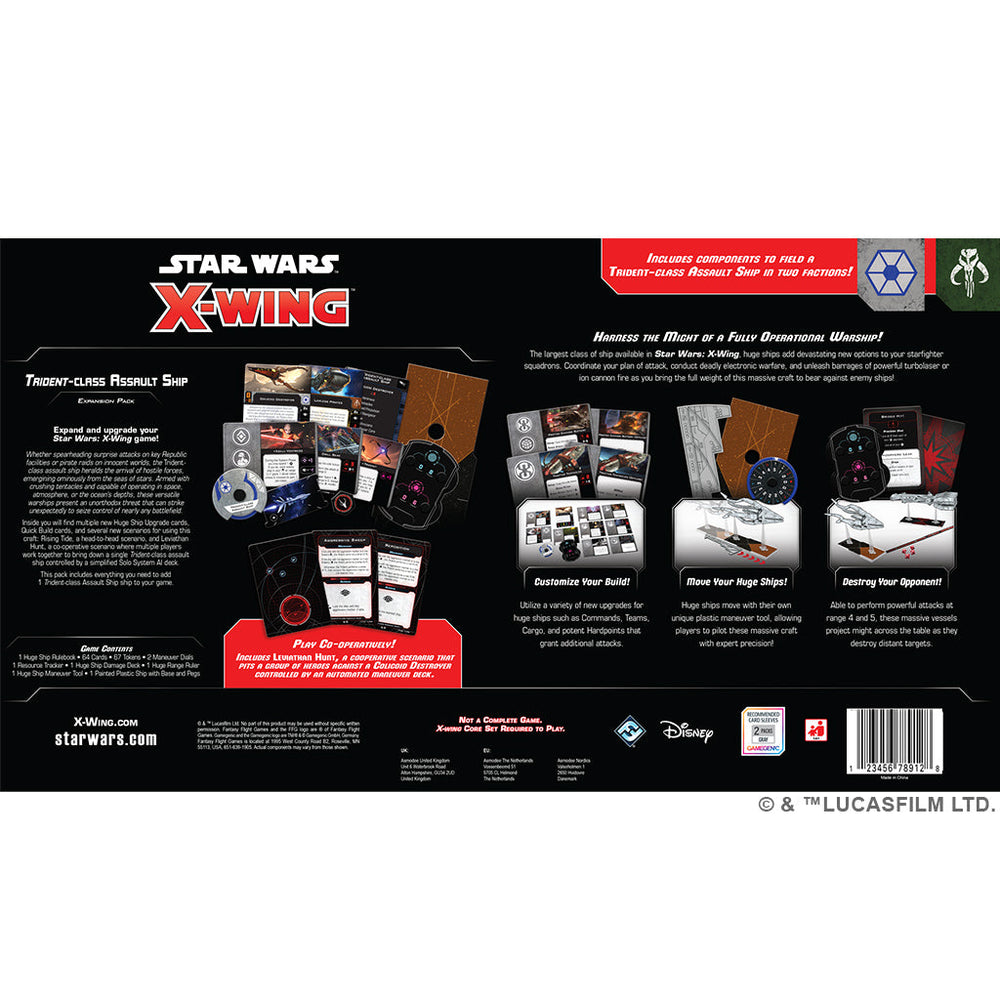 Star Wars X-Wing 2nd Ed : Trident-class Assault Ship