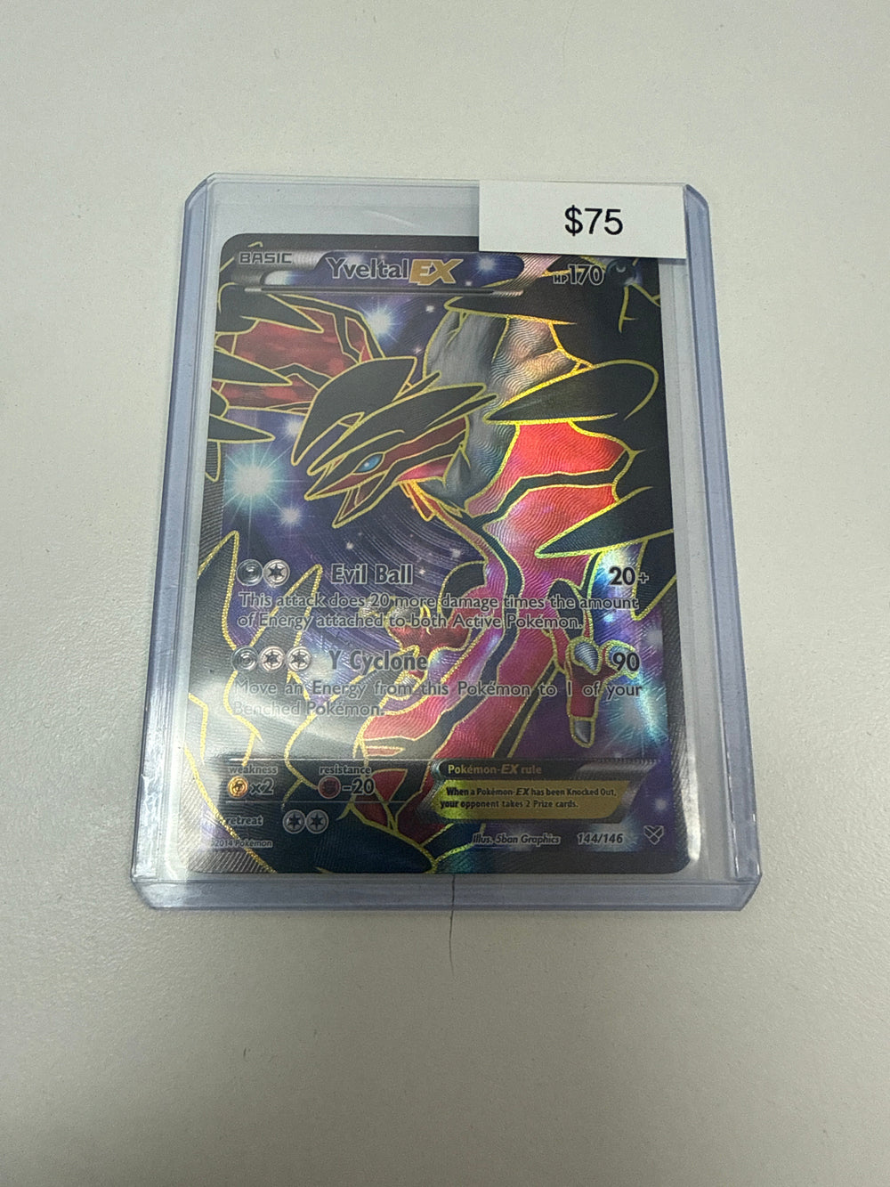 Pokemon Yveltal Ex #144/146