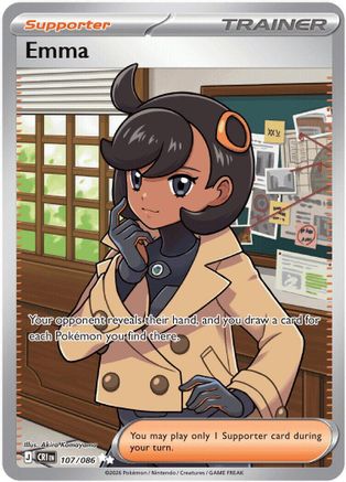 Emma - 107/086 107 - ME04 Chaos Rising Holofoil