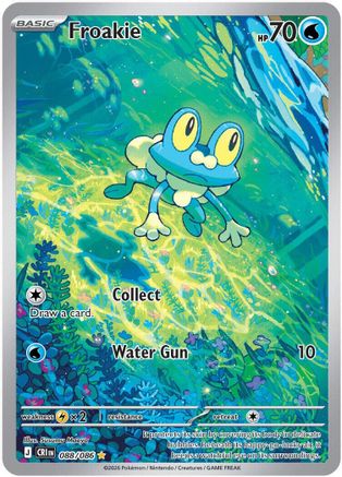 Froakie - 088/086 88 - ME04 Chaos Rising Holofoil