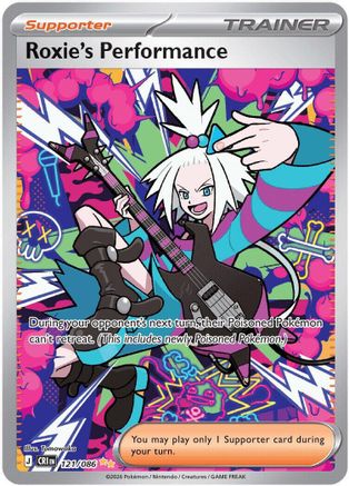 Roxie's Performance - 121/086 121 - ME04 Chaos Rising Holofoil