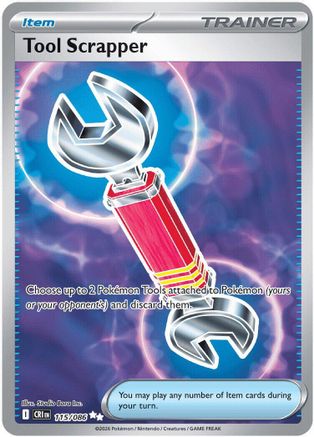 Tool Scrapper (115/null) - ME04 Chaos Rising Holofoil