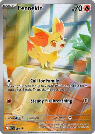 Fennekin - 080 80 - ME Mega Evolution Promo Holofoil