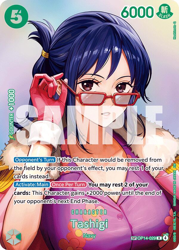 Tashigi (SP) - OP14-029 - (The Time of Battle)