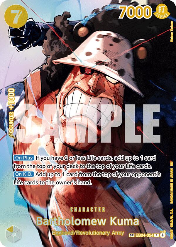 Bartholomew Kuma (SP) - EB04-054 - (The Time of Battle)