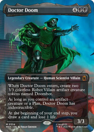 Doctor Doom (Borderless) (0336) - 336 - (Marvel Super Heroes)