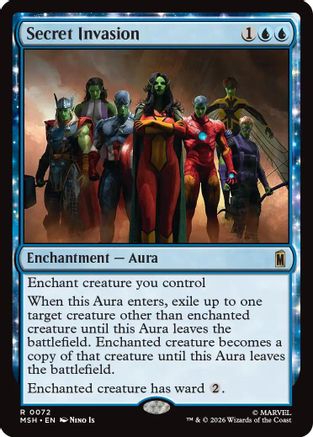 Secret Invasion (MSH-072) - Marvel Super Heroes Foil