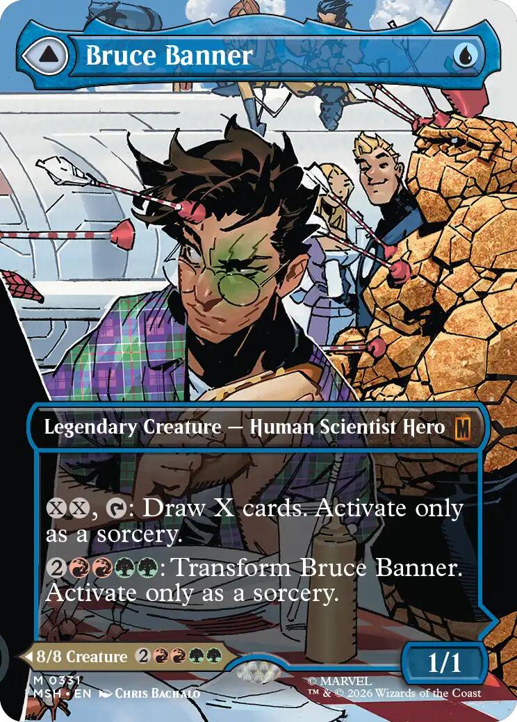 Bruce Banner (Borderless) (0331) - 331 - (Marvel Super Heroes)