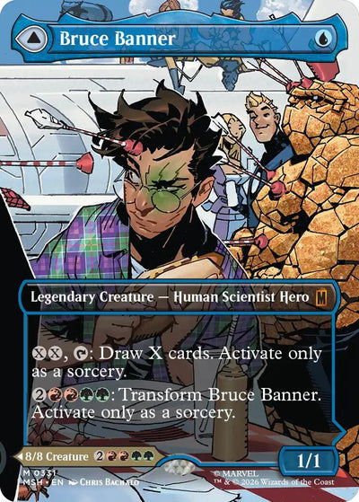 Bruce Banner (Borderless) (0331) - 331 - (Marvel Super Heroes)