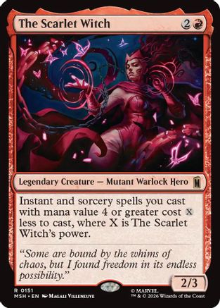 The Scarlet Witch (MSH-151) - Marvel Super Heroes