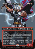 Thor, God of Thunder (Borderless) (0369) (MSH-369) - Marvel Super Heroes Foil