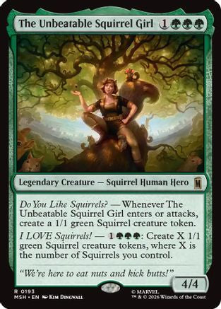 The Unbeatable Squirrel Girl (MSH-193) - Marvel Super Heroes