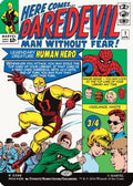 Daredevil, Man Without Fear (Borderless) (0398) (MSH-398) - Marvel Super Heroes Foil