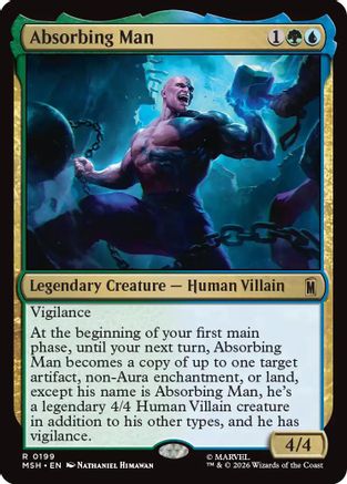 Absorbing Man (MSH-199) - Marvel Super Heroes