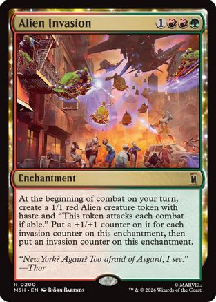 Alien Invasion (MSH-200) - Marvel Super Heroes