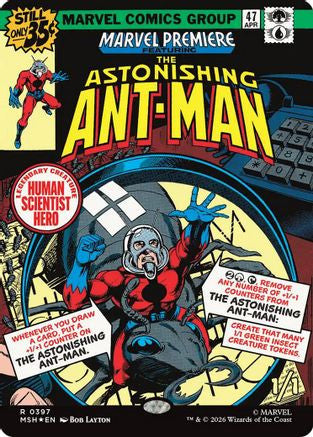 The Astonishing Ant-Man (Borderless) (MSH-397) - Marvel Super Heroes Foil