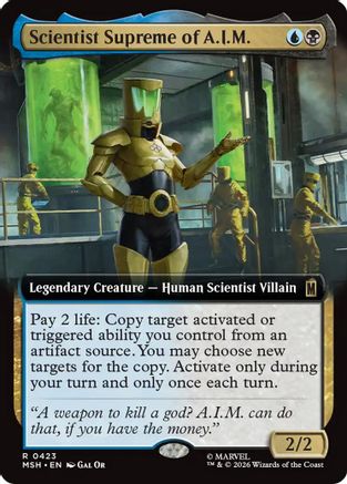 Scientist Supreme of A.I.M. (Extended Art) (MSH-423) - Marvel Super Heroes
