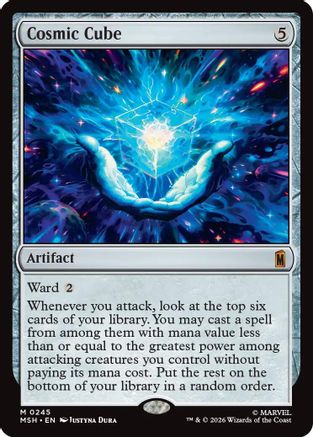 Cosmic Cube (MSH-245) - Marvel Super Heroes Foil