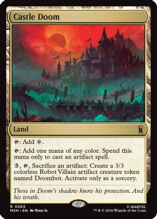 Castle Doom (MSH-263) - Marvel Super Heroes Foil