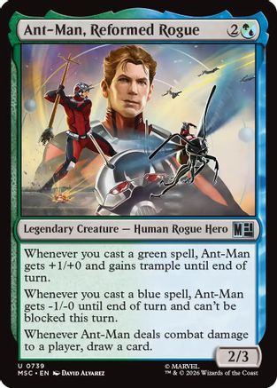 Ant-Man, Reformed Rogue (MSH-739) - Marvel Super Heroes