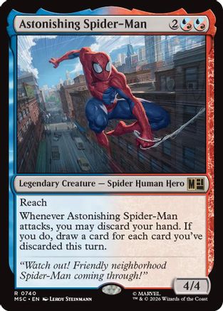 Astonishing Spider-Man (MSH-740) - Marvel Super Heroes