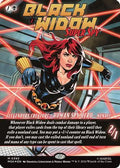 Black Widow, Super Spy (Borderless) (0393) (MSH-393) - Marvel Super Heroes Foil
