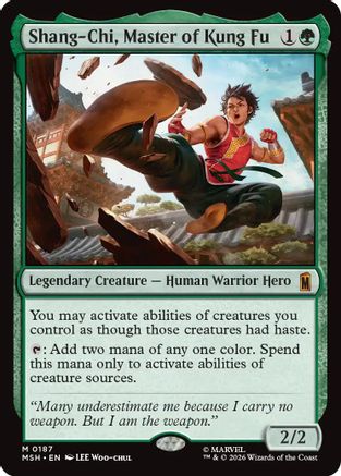 Shang-Chi, Master of Kung Fu (MSH-187) - Marvel Super Heroes