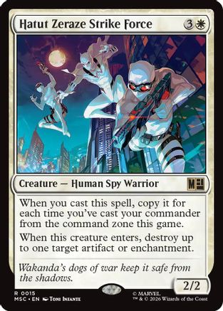 Falcon and Redwing (MSC-014) - Commander: Marvel Super Heroes