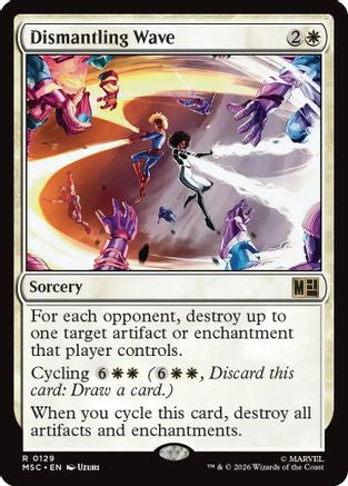 Dismantling Wave (MSC-129) - Commander: Marvel Super Heroes