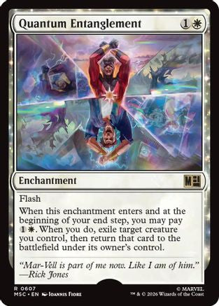 Quantum Entanglement (MSC-607) - Commander: Marvel Super Heroes Foil