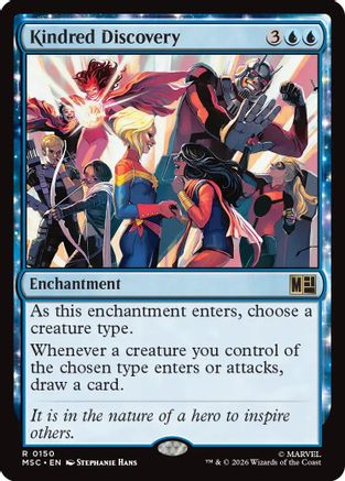 Kindred Discovery (MSC-150) - Commander: Marvel Super Heroes