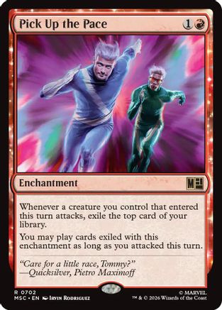 Pick Up the Pace (MSC-702) - Commander: Marvel Super Heroes