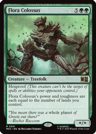 Flora Colossus (MSC-561) - Commander: Marvel Super Heroes