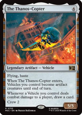 The Thanos-Copter (MSC-753) - Commander: Marvel Super Heroes