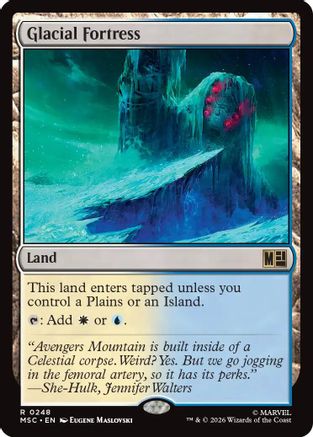 Glacial Fortress (MSC-248) - Commander: Marvel Super Heroes