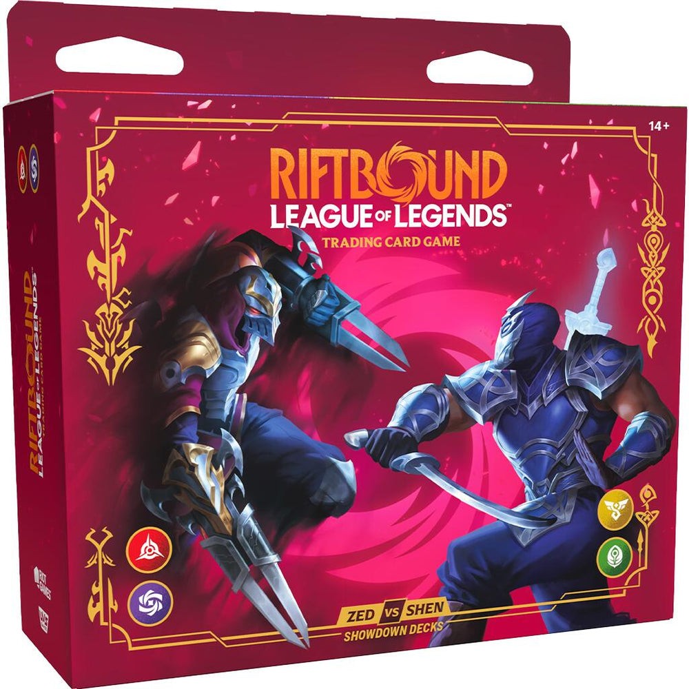 Riftbound TCG: Vendetta - Showdown Decks: Zed vs Shen