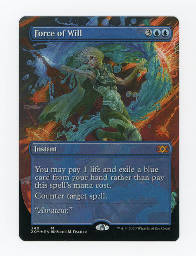 Force of Will — Borderless|Foil — ID 17118