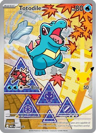 Totodile - 048 48 - ME Mega Evolution Promo Holofoil