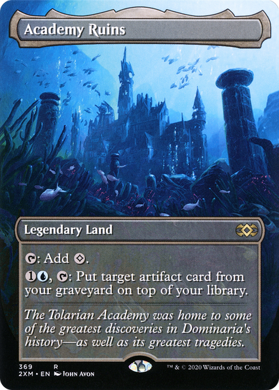 Academy Ruins (2XM-369) - Double Masters (Borderless) Foil