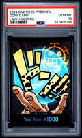 2024 ONE PIECE PRB01-PREMIUM BOOSTER -ONE PIECE CARD THE BEST- DON!! CARD TRAFALGAR LAW-HOLOFOIL PSA 10