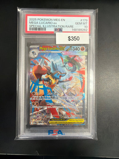 Pokemon Mega Evolution Mega Lucario EX 179/132