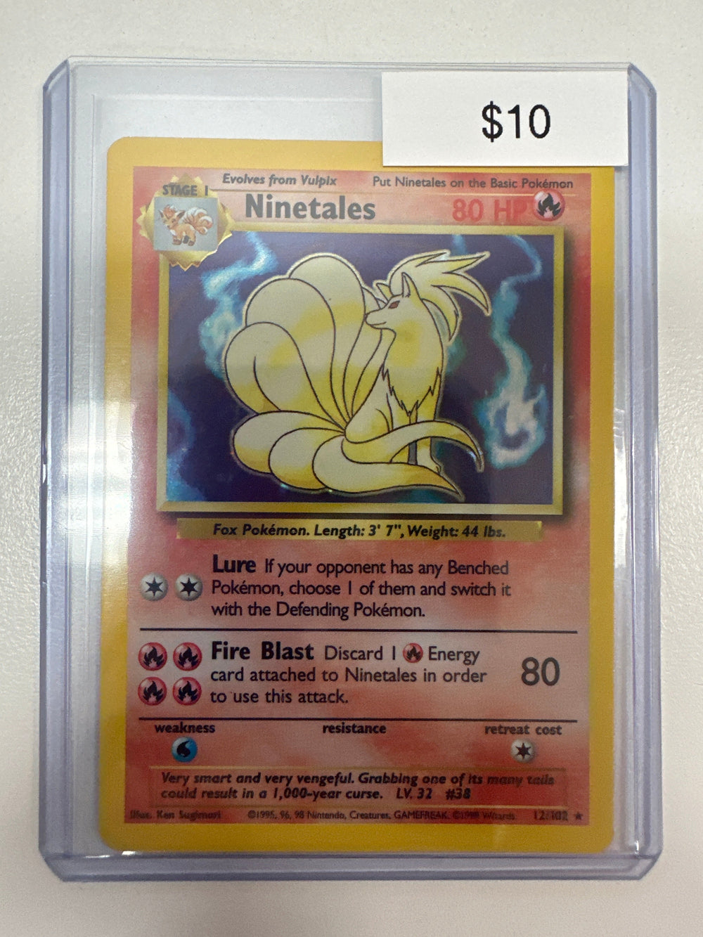 Pokemon Ninetales 12/102