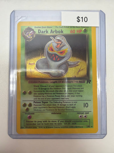 Pokemon Dark Arbok 2/82
