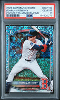 2025 Bowman Chrome Roman Anthony #BCP-167 Mini Diamond PSA 10