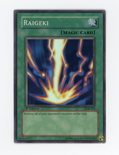 Raigeki — Super Rare|1st Edition — ID 17476
