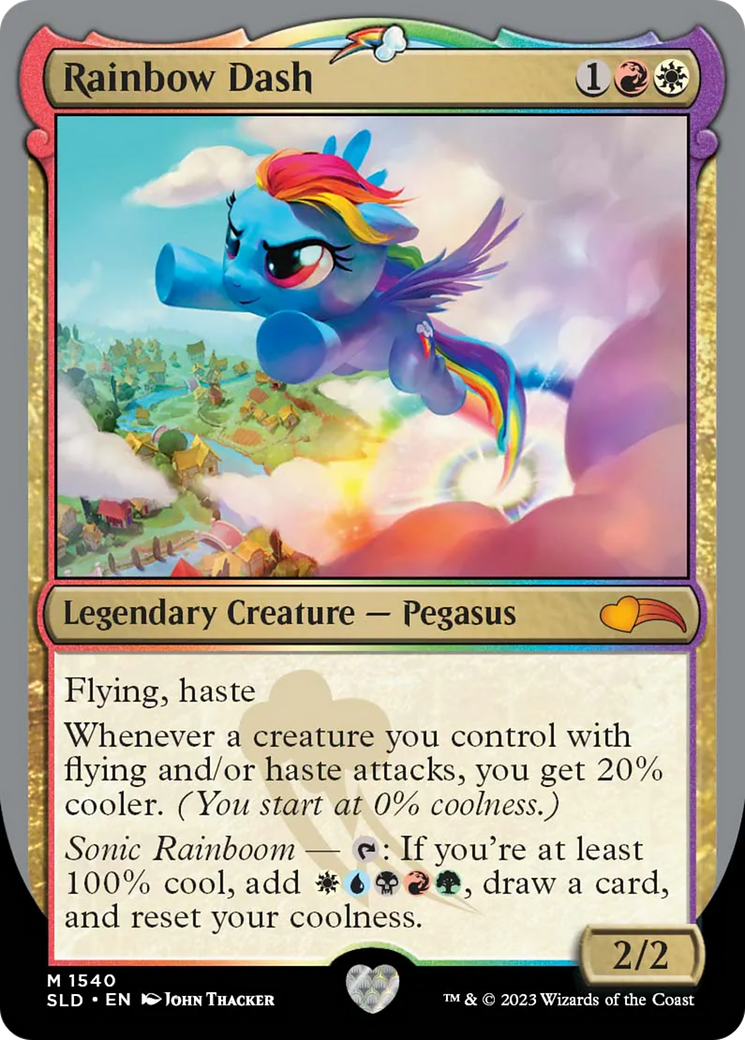 Rainbow Dash (SLD-1540) - Secret Lair Drop