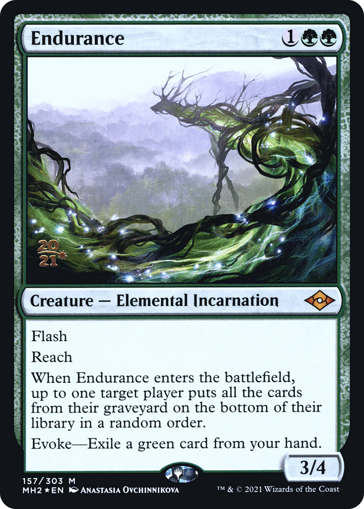 Endurance (PRE-157S) - Modern Horizons 2 Promos Foil